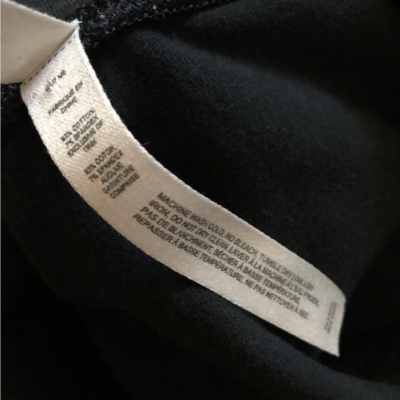 Aritzia The Group Babaton Cropped Leggings in Black Size M - Picture 6 of 9